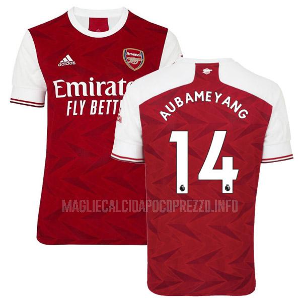 maglietta arsenal aubameyang home 2020-21