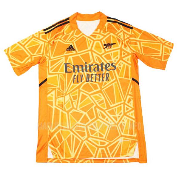 maglietta arsenal portiere arancia 2022-23