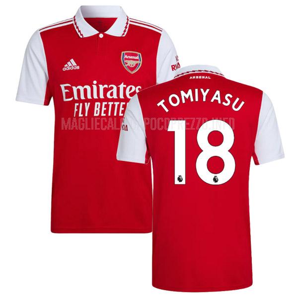 maglietta arsenal tomiyasu home 2022-23