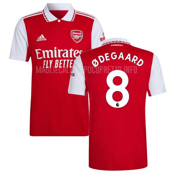 maglietta arsenal Ødegaard home 2022-23