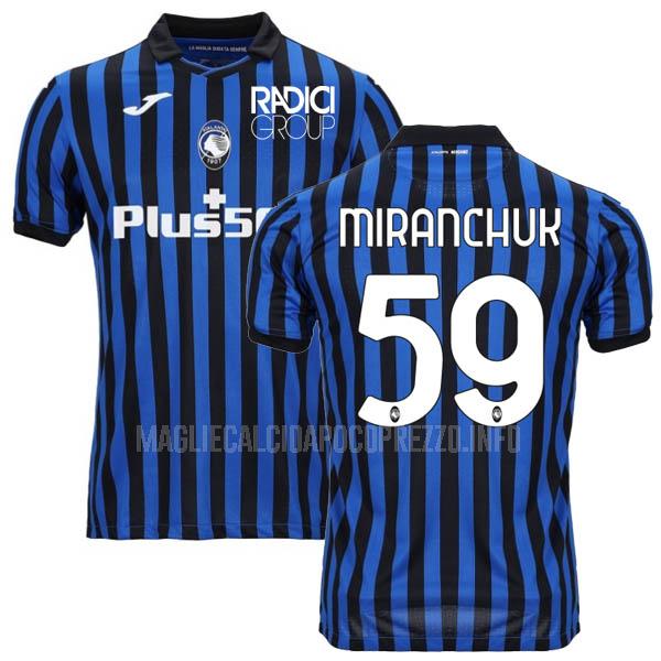 maglietta atalanta miranchuk home 2020-21
