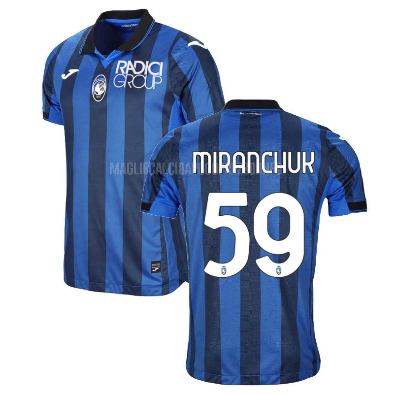 maglietta atalanta miranchuk home 2023-24
