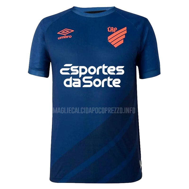 maglietta athletico paranaense portiere blu 2023-24