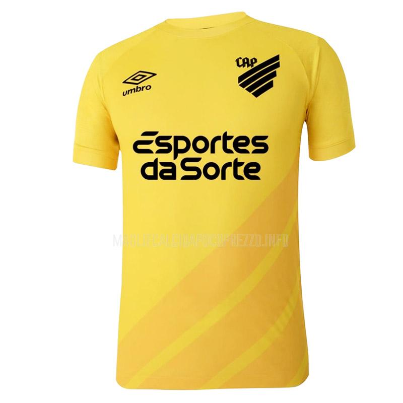 maglietta athletico paranaense portiere giallo 2023-24