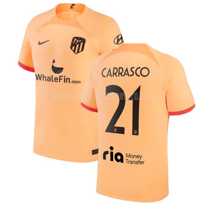 maglietta atletico madrid carrasco third 2022-23