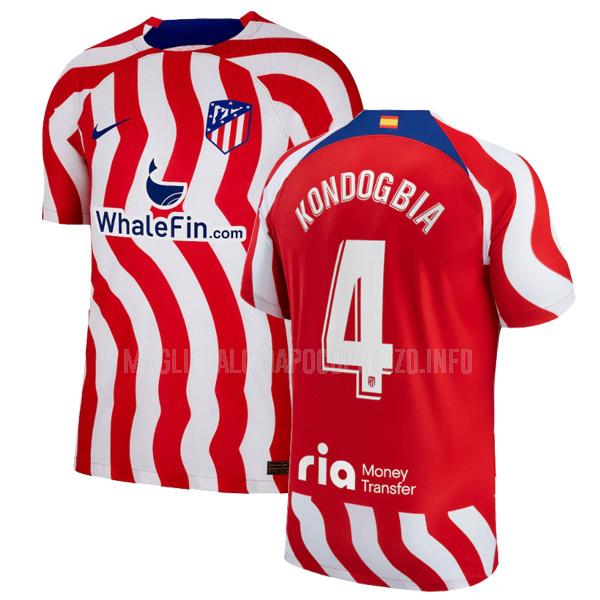 maglietta atlético de madrid kondogbia home 2022-23