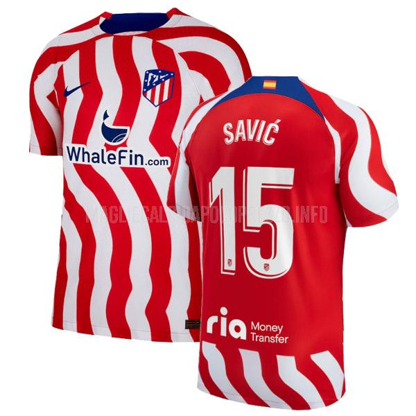 maglietta atlético de madrid savic home 2022-23