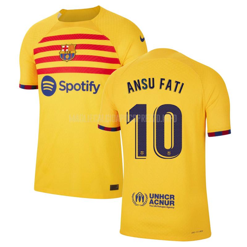maglietta barcelona ansu fati fourth 2022-23