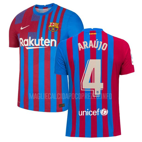 maglietta barcelona araujo home 2021-22
