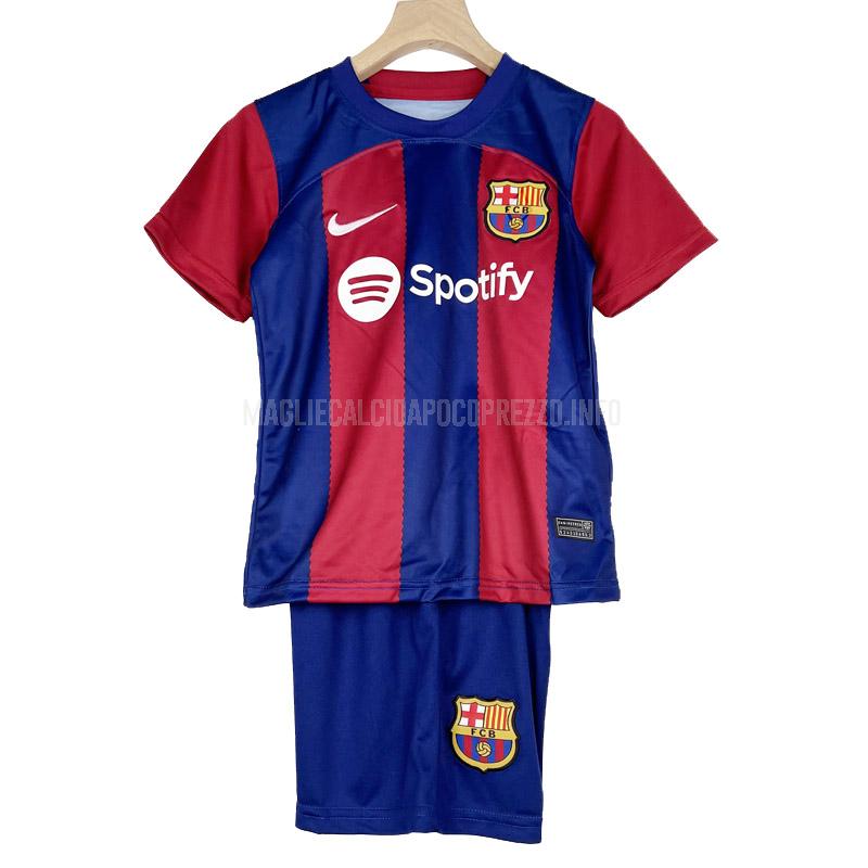 maglietta barcelona bambino home 2023-24