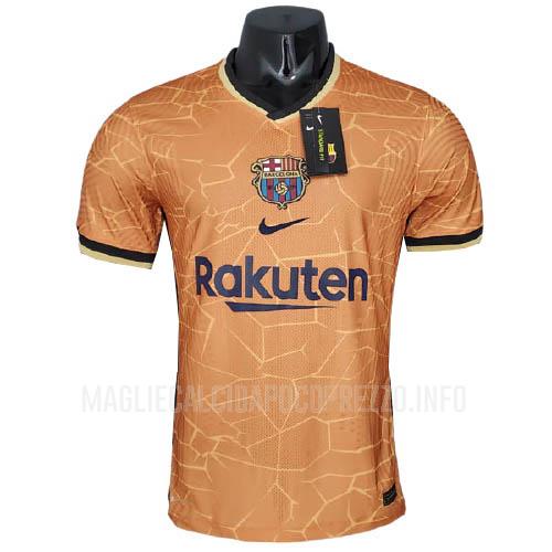 maglietta barcelona concept arancia 2021