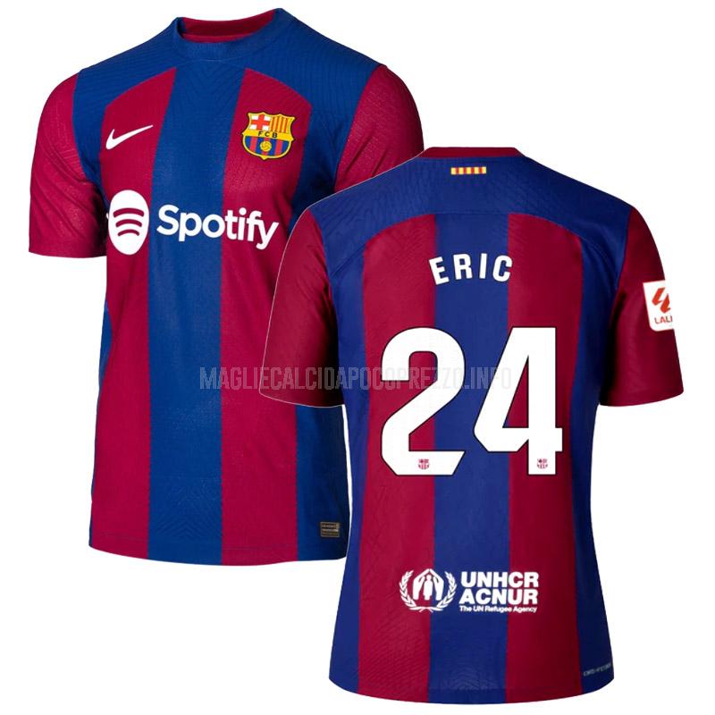maglietta barcelona eric giocatore edizione home 2023-24