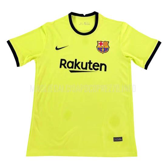 maglietta barcelona giallo 2020-21