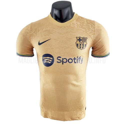 maglietta barcelona giocatore edizione away 2022-23