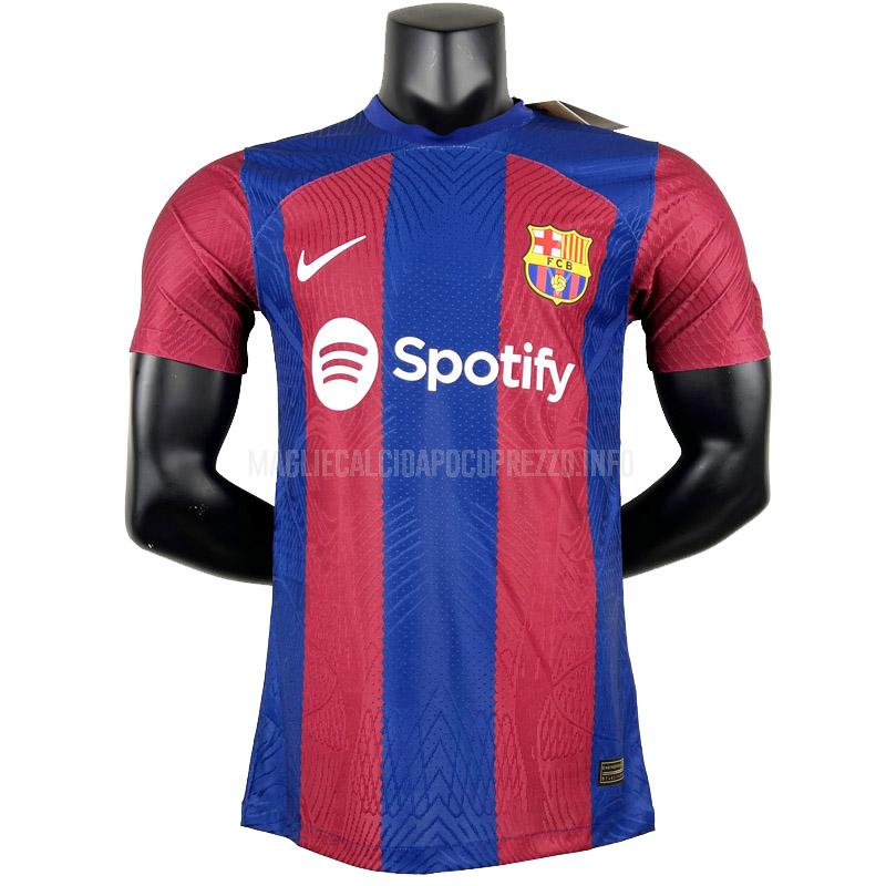 maglietta barcelona giocatore edizione home 2023-24