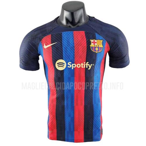 maglietta barcelona giocatore edizione spotify home 2022-23