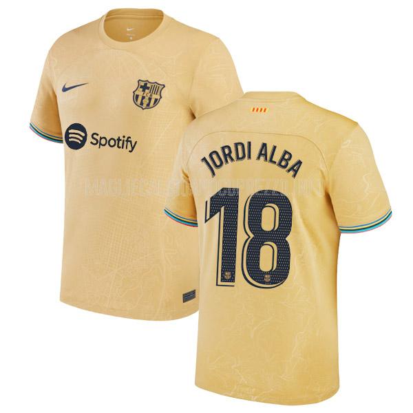 maglietta barcelona jordi alba away 2022-23