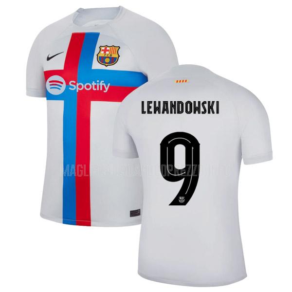 maglietta barcelona lewandowski third 2022-23