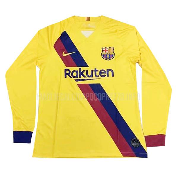 maglietta barcelona manica lunga away 2019-2020