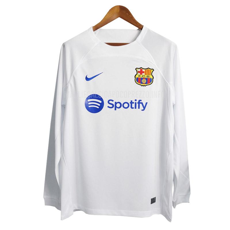 maglietta barcelona manica lunga away 2023-24