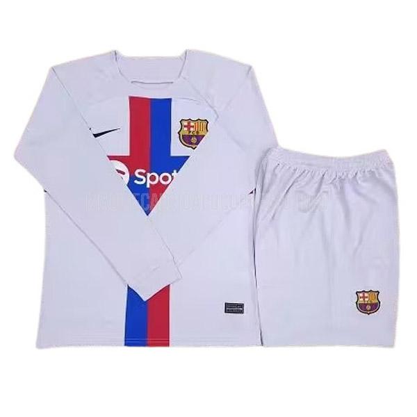 maglietta barcelona manica lunga third 2022-23