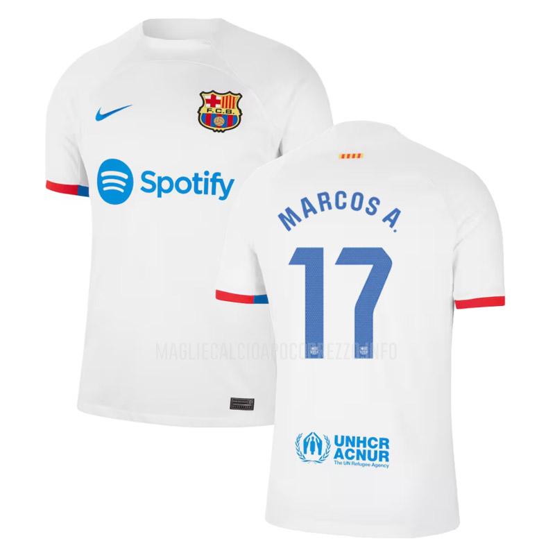 maglietta barcelona marcos a away 2023-24