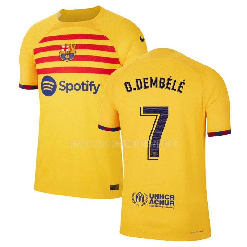 maglietta barcelona o. dembele fourth 2022-23