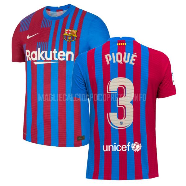 maglietta barcelona piquÉ home 2021-22