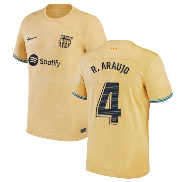 maglietta barcelona r. araujo away 2022-23