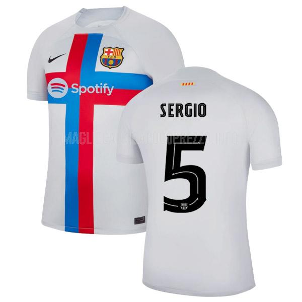 maglietta barcelona sergio third 2022-23