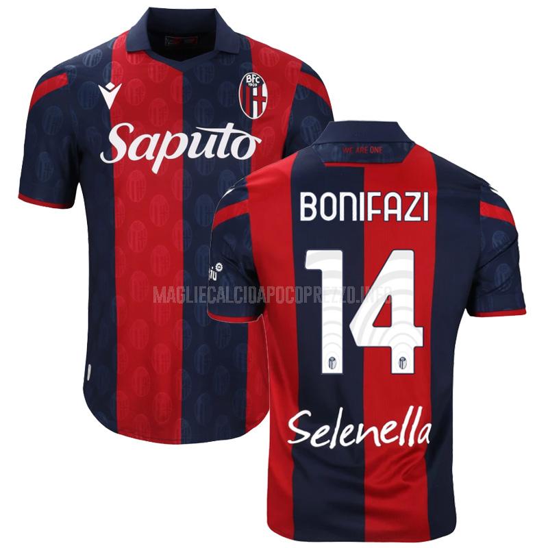 maglietta bologna bonifazi home 2023-24