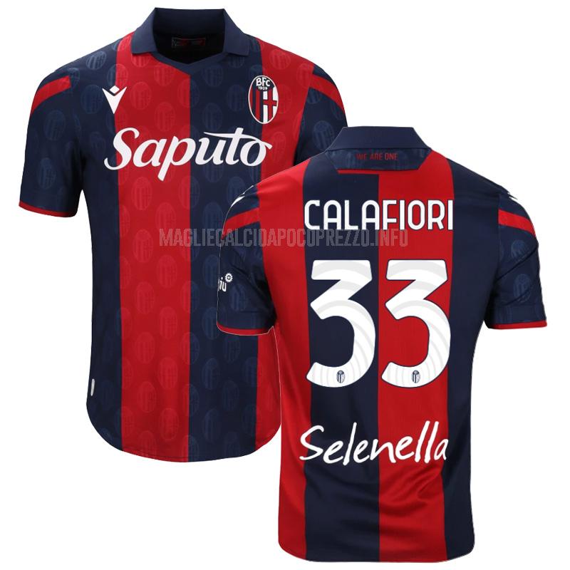 maglietta bologna calafiori home 2023-24