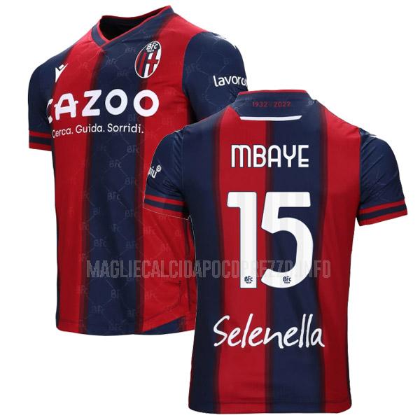 maglietta bologna mbaye home 2022-23
