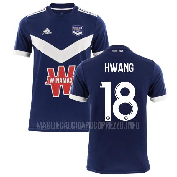 maglietta bordeaux hwang home 2021-22