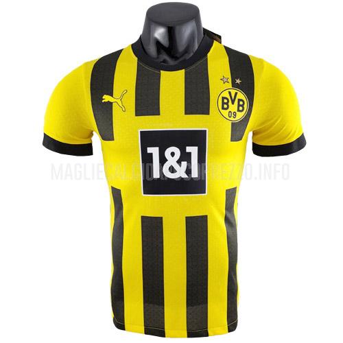 maglietta borussia dortmund giocatore edizione home 2022-23