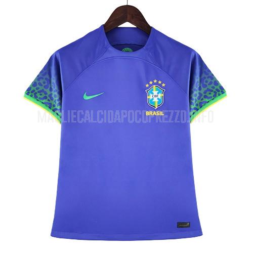 maglietta brasile donna away 2022