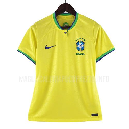 maglietta brasile donna home 2022