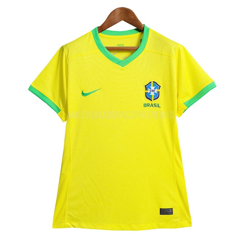 maglietta brasile donna home 2023