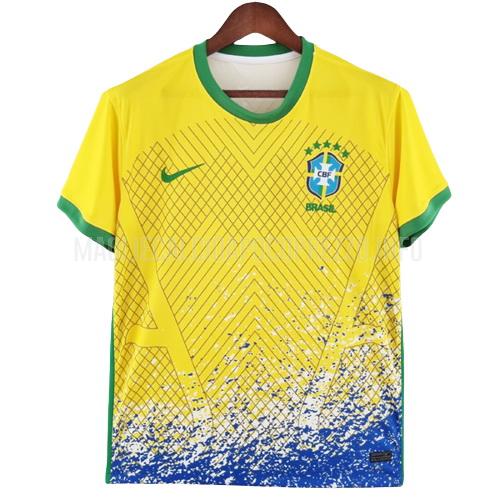 maglietta brasile edizione speciale giallo 2022