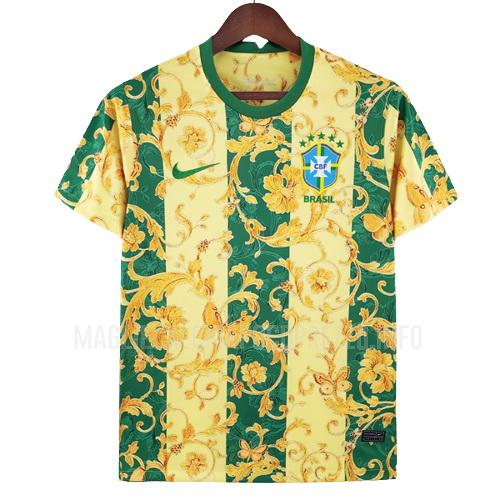 maglietta brasile edizione speciale giallo bx4 2022