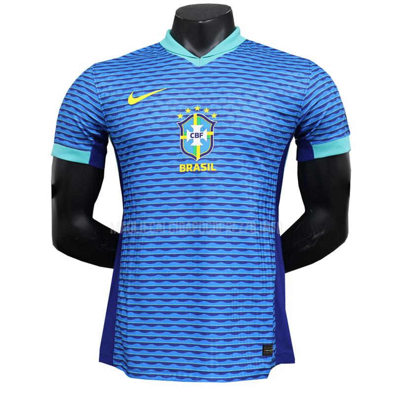 maglietta brasile giocatore edizione away 2024