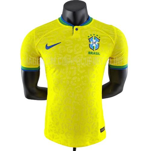 maglietta brasile giocatore edizione home 2022