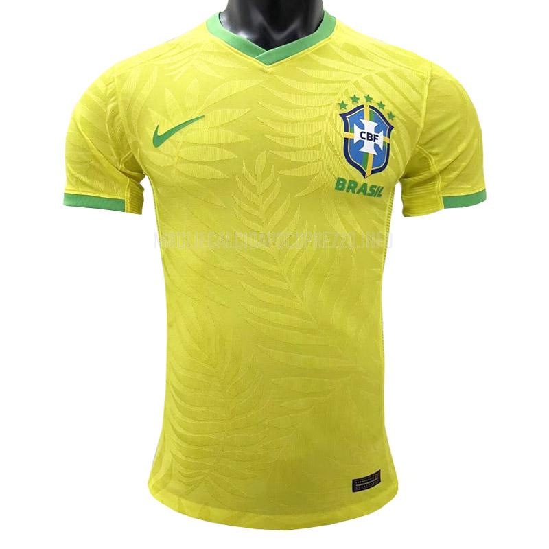 maglietta brasile giocatore edizione home 2023