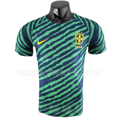 maglietta brasile giocatore edizione pre-match 2022