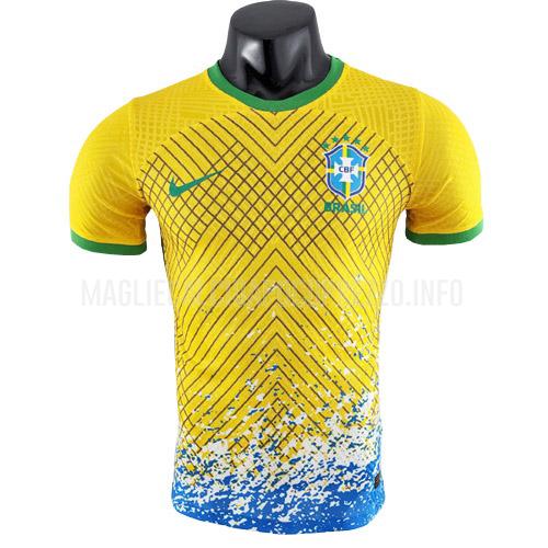 maglietta brasile giocatore edizione speciale edizione giallo 2022