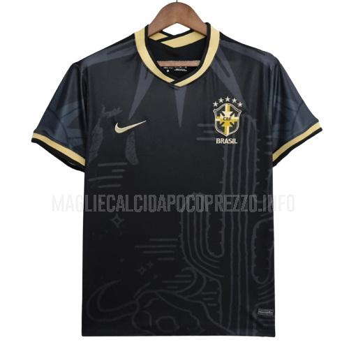 maglietta brasile nero 2022
