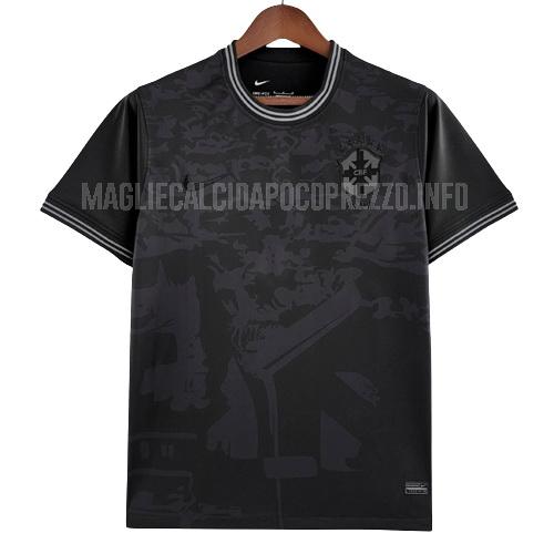 maglietta brasile nero bx1 2022