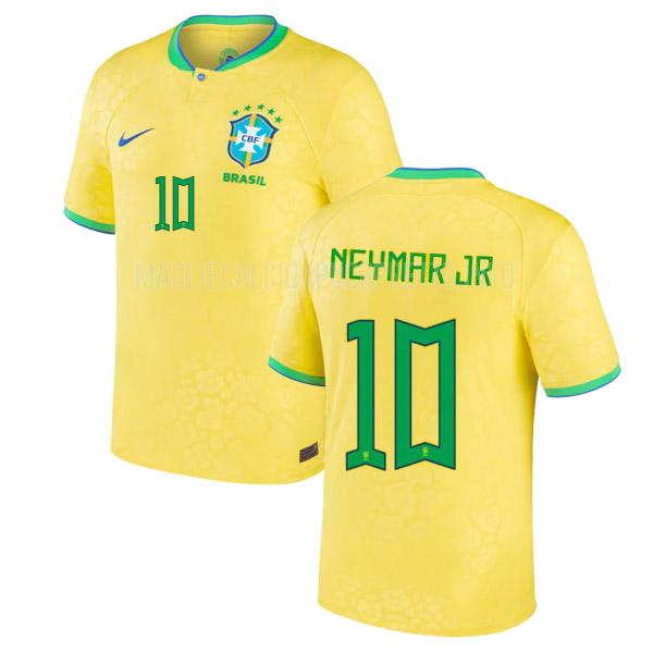 maglietta brasile neymar jr coppa del mondo home 2022