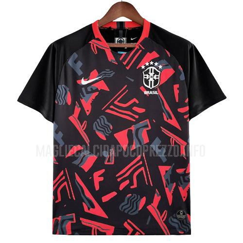 maglietta brasile rosso 2022
