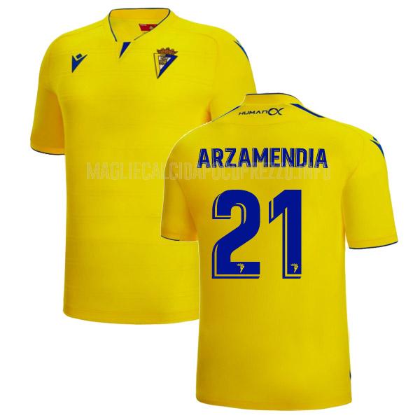 maglietta cadiz arzamendia home 2022-23